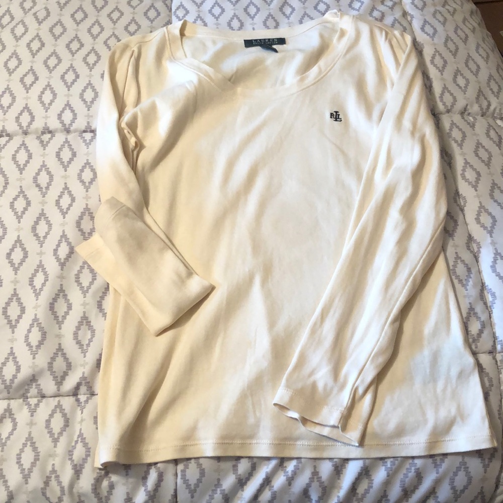 Ralph Lauren scoop neck